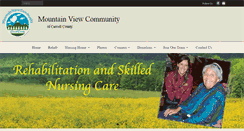 Desktop Screenshot of mountainviewcommunity.org