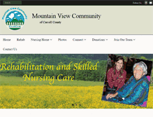 Tablet Screenshot of mountainviewcommunity.org